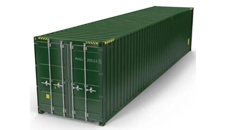 Seguridad para contenedores Puertas de contenedor de 40 pies con barras de cierre: seguridad de contenedores